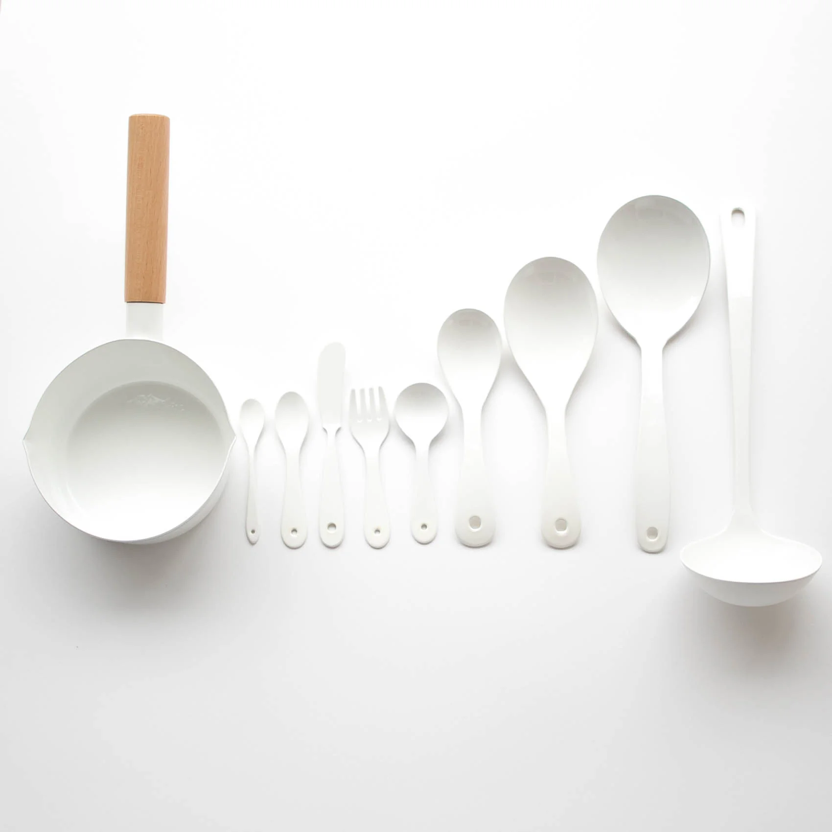 Enamelware Karashi Spoon - Image 3