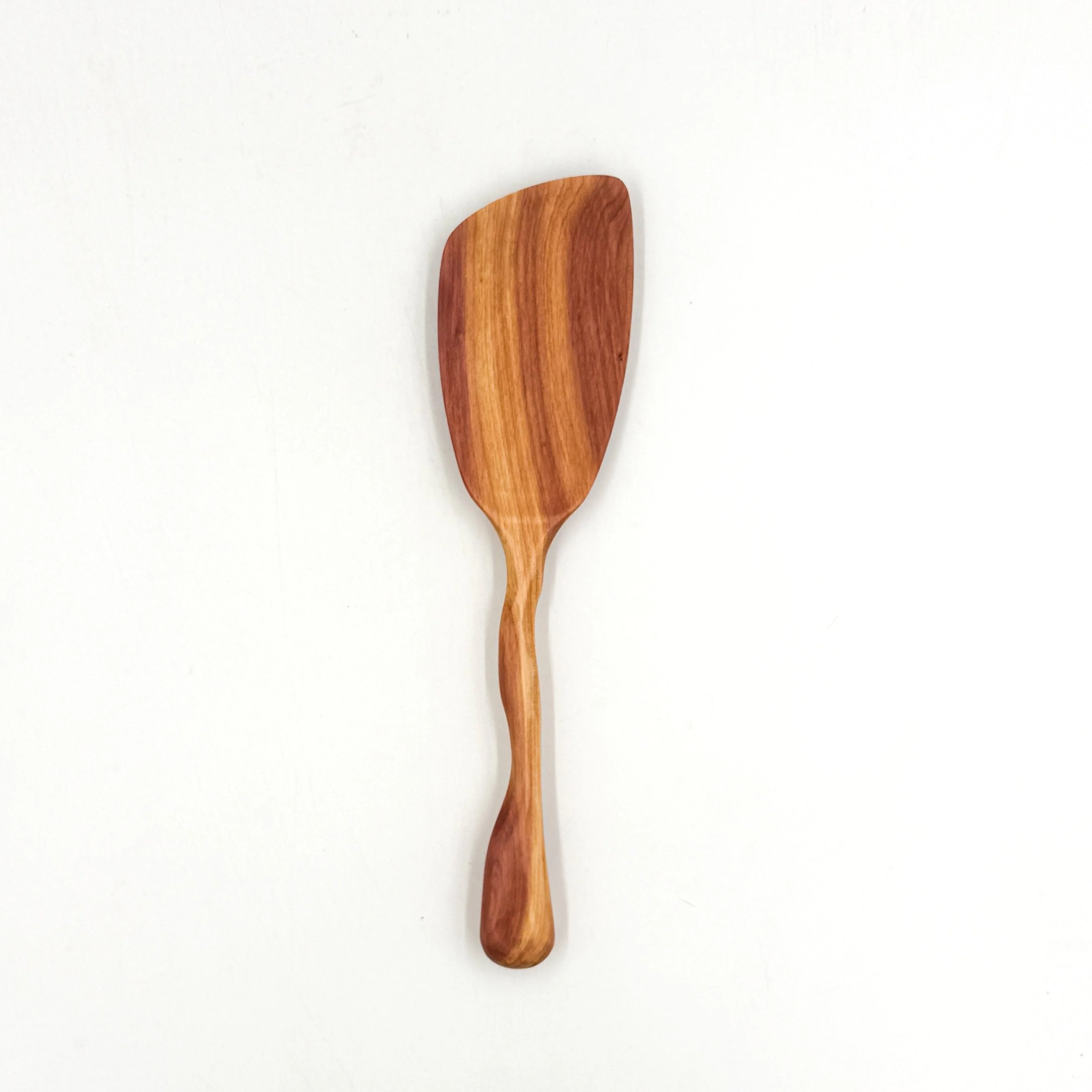 Hand-Carved Hida Natural Wood Spatula - Image 6