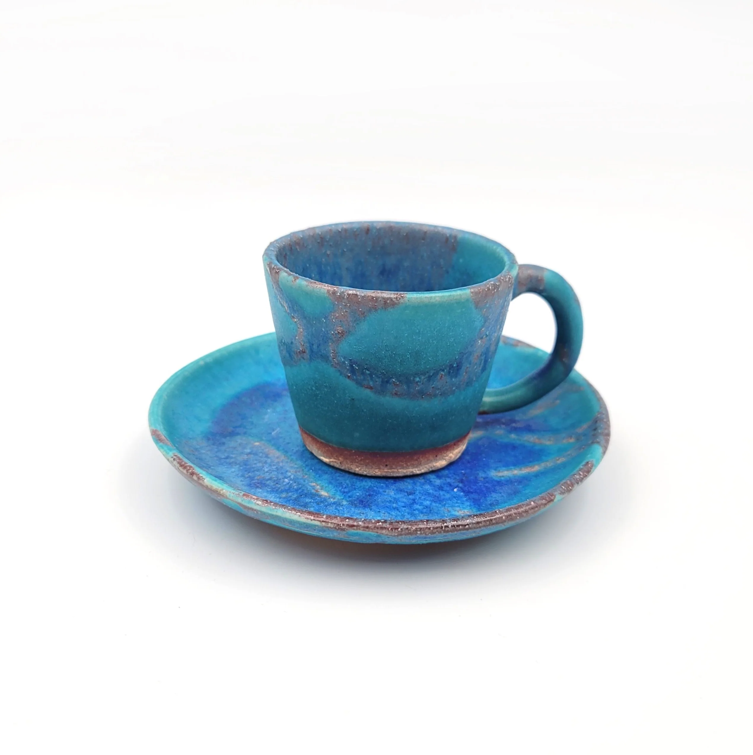 Hechimon Tsuyu-Kusa Petite Cup & Saucer