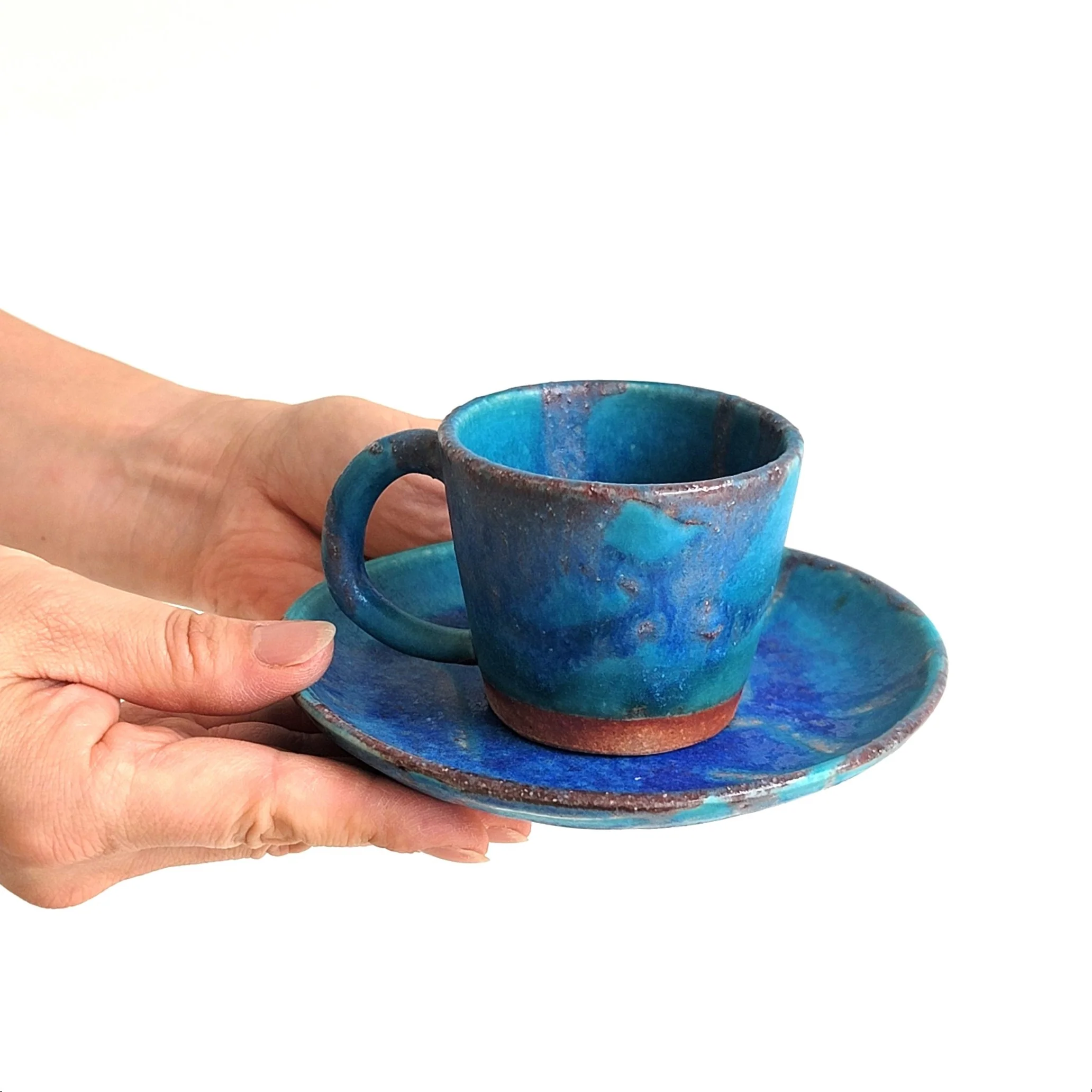 Hechimon Tsuyu-Kusa Petite Cup & Saucer - Image 7