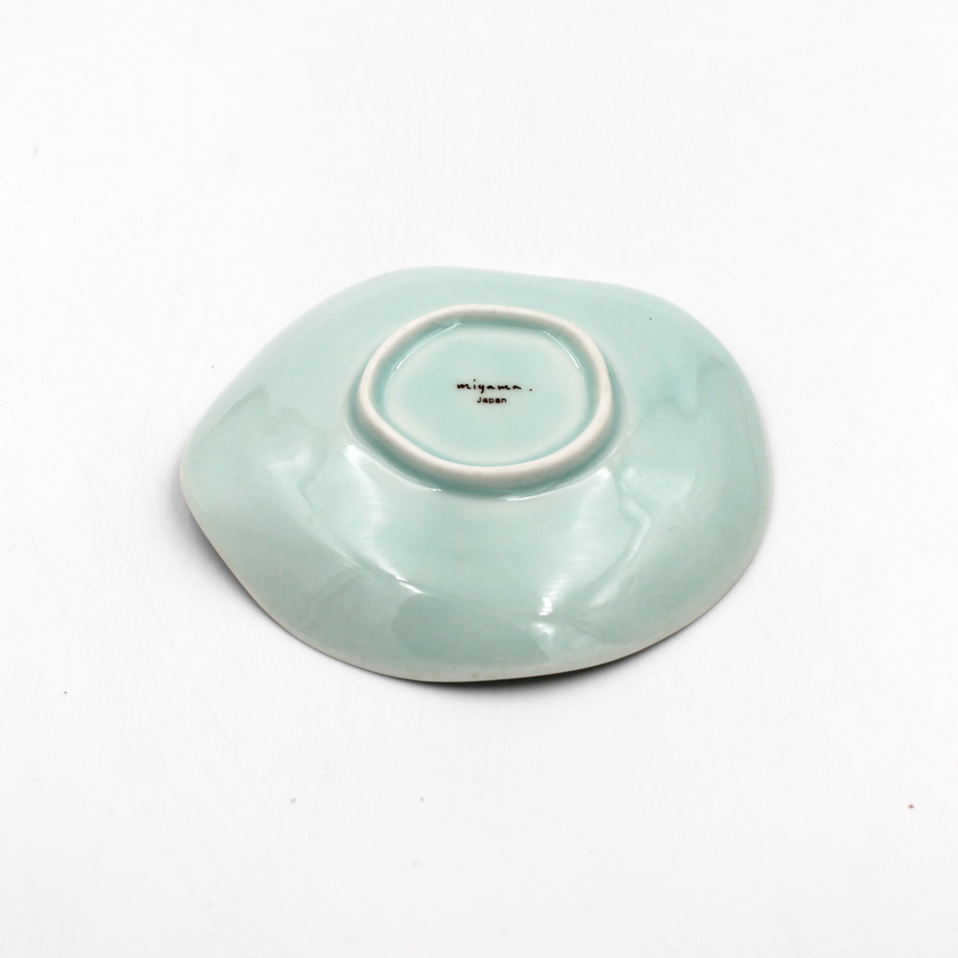 Lotus Bluegreen Soy Sauce Saucer - Image 2