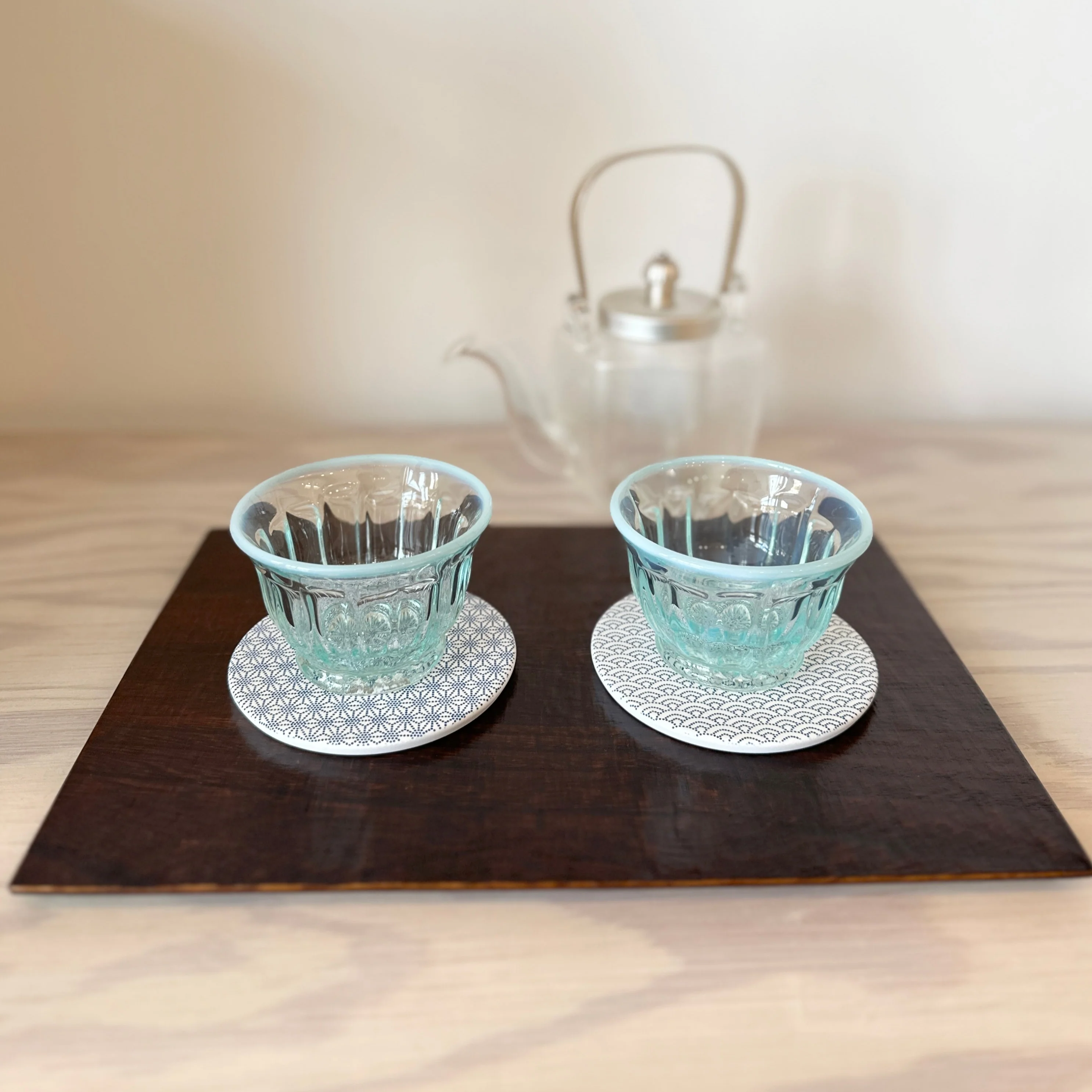 Yuki No Hana Glass Tea Cup - Image 6