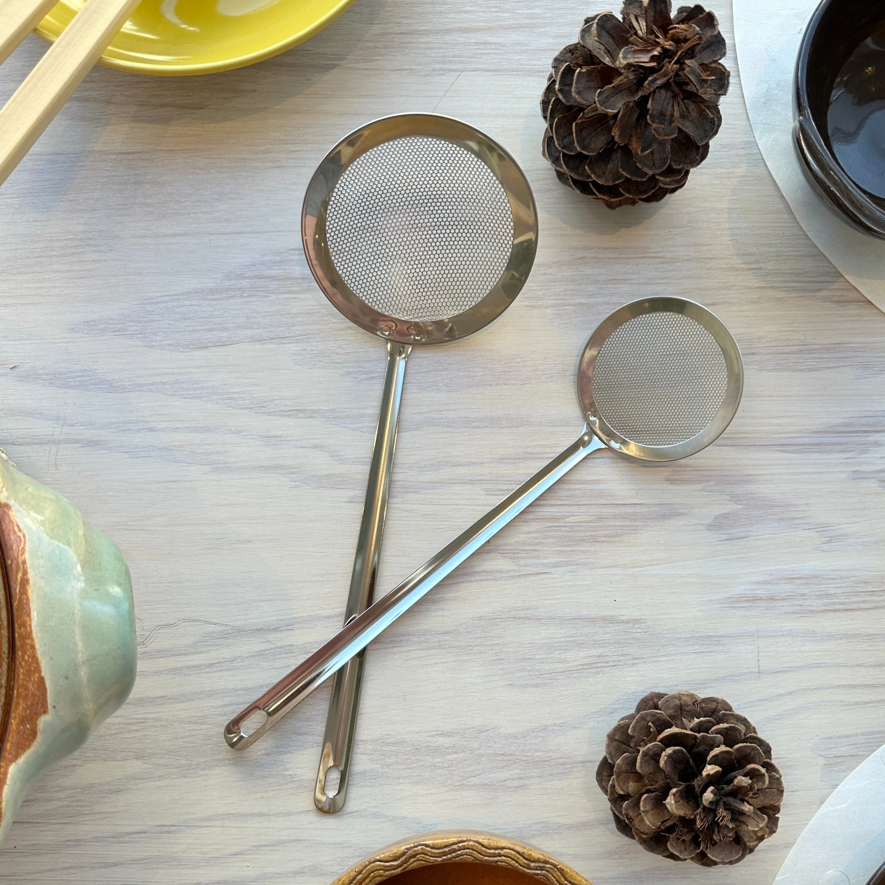 Stainless Steel Soup Skimmer - Image 6