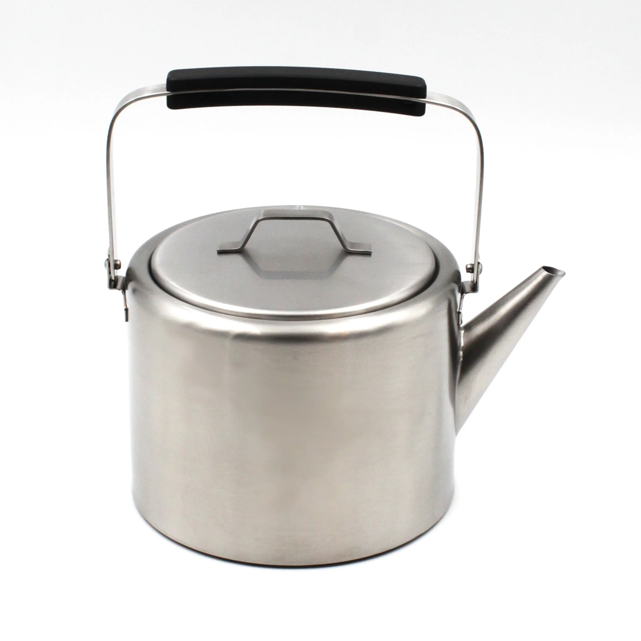 Stainless Steel Straight Kettle 2-Liter